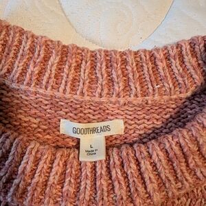 Goodthreads Pink Sweater